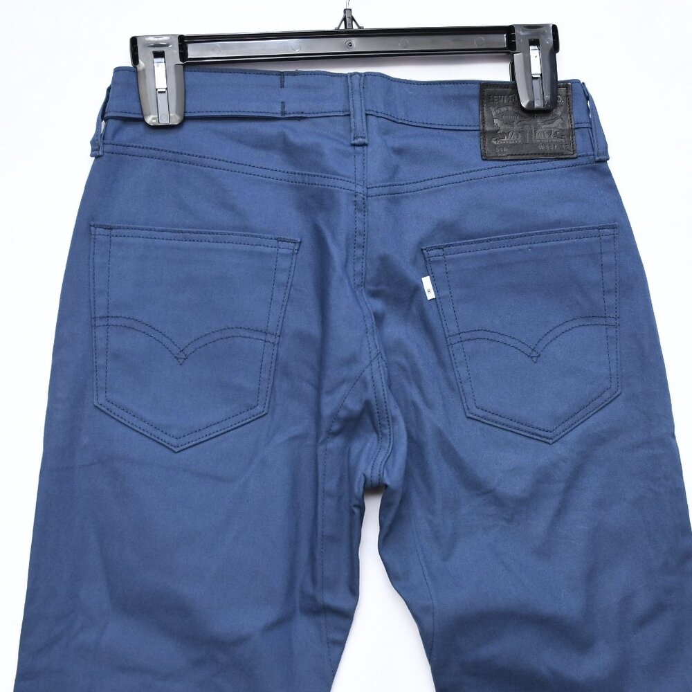 Levis 511 Slim Fit Stretch Jeans Men's Sz 33X32 Blue Color - Picture 3 of 9